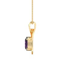 Twisted Infinity Oval Necklace