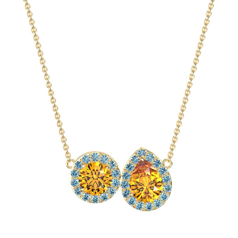 Toi et Moi Necklace
