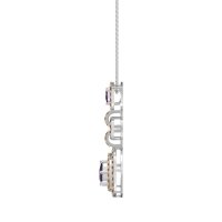 Studded Shovel Necklace