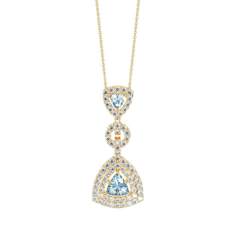 Studded Shovel Necklace