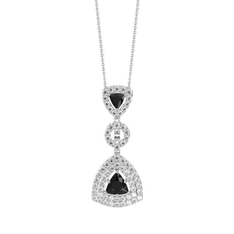 Studded Shovel Necklace