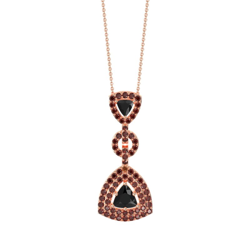 Studded Shovel Necklace