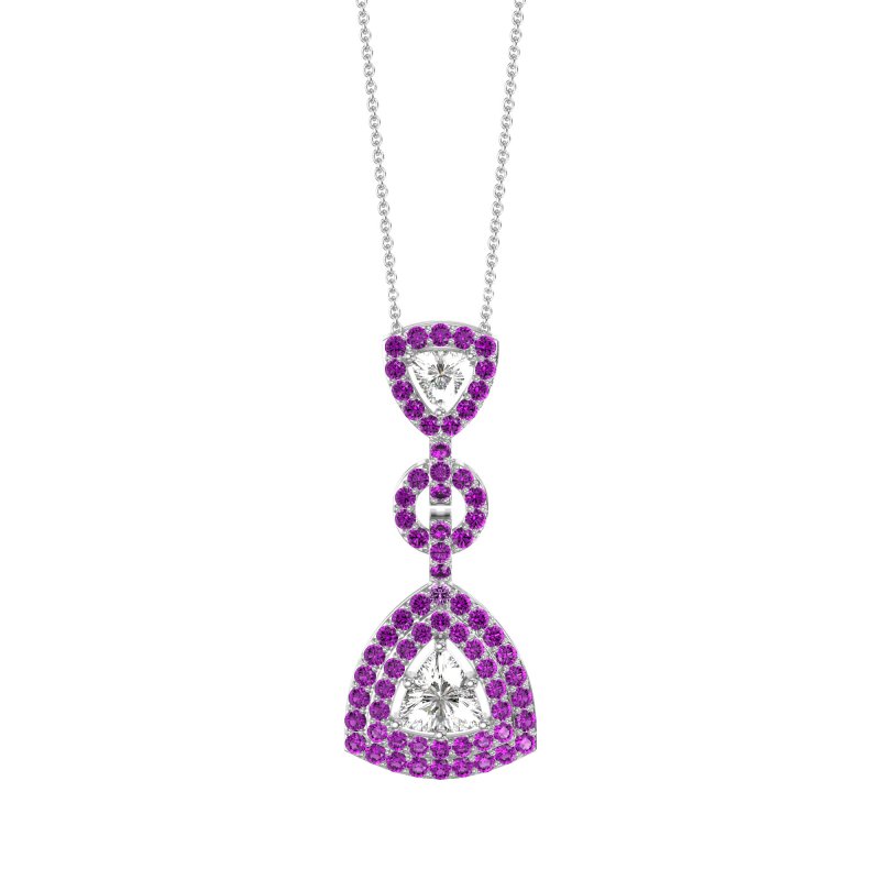 Studded Shovel Necklace