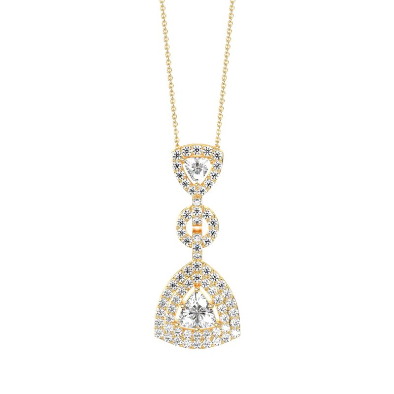 Studded Shovel Necklace