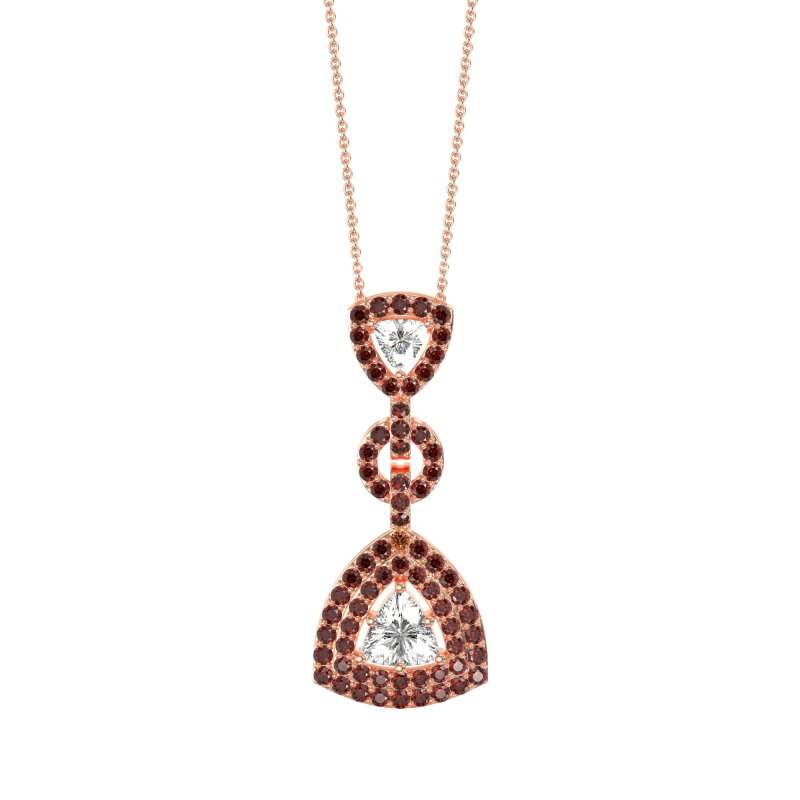 Studded Shovel Necklace