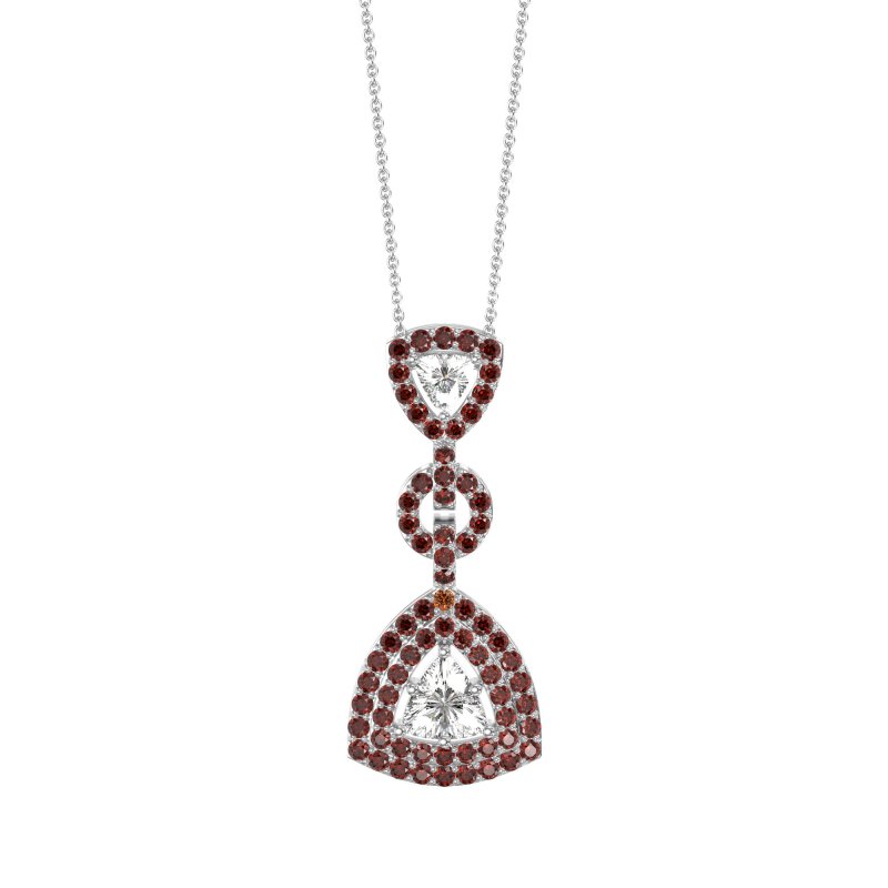 Studded Shovel Necklace