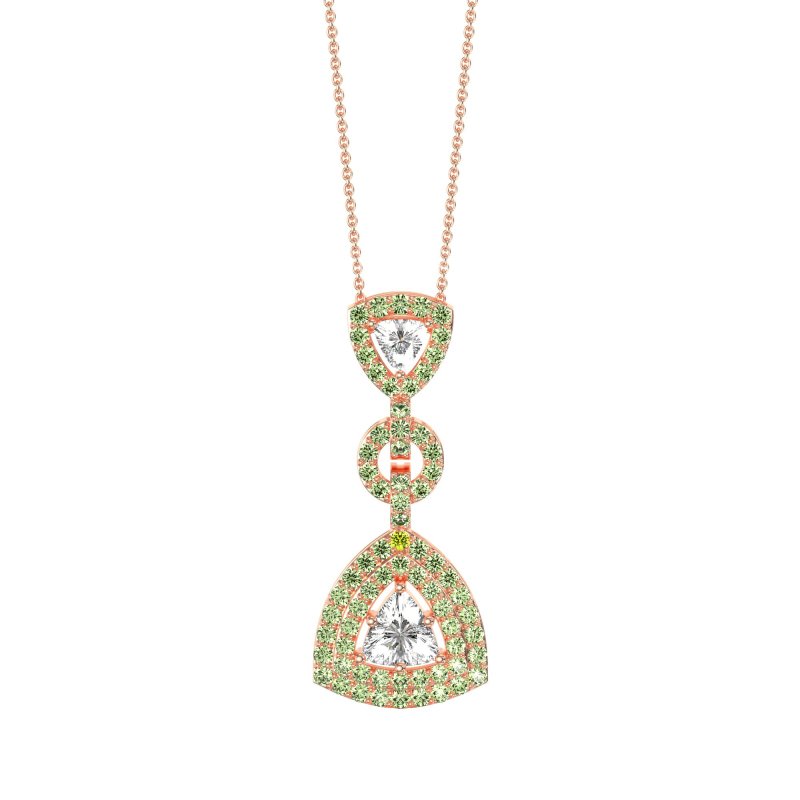 Studded Shovel Necklace