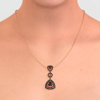 Studded Shovel Necklace