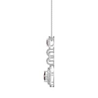 Studded Shovel Necklace