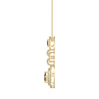 Studded Shovel Necklace
