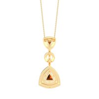 Studded Shovel Necklace