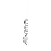 Studded Shovel Necklace