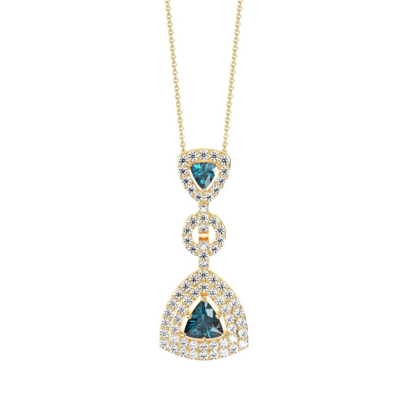 Studded Shovel Necklace
