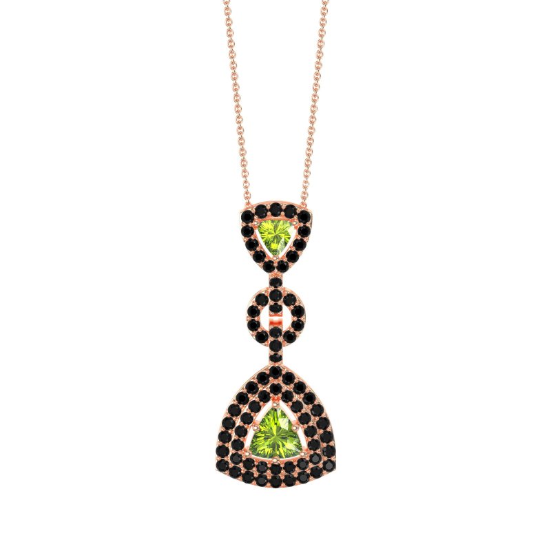 Studded Shovel Necklace
