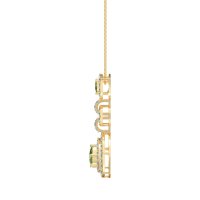Studded Shovel Necklace