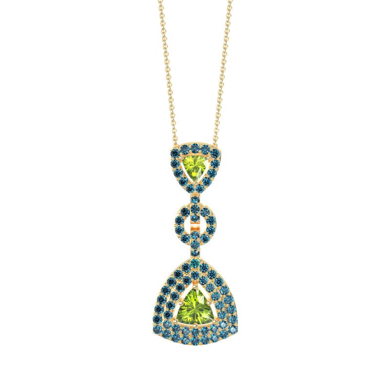 Studded Shovel Necklace