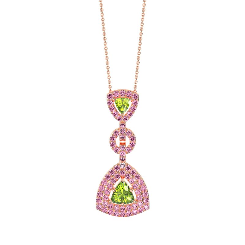 Studded Shovel Necklace