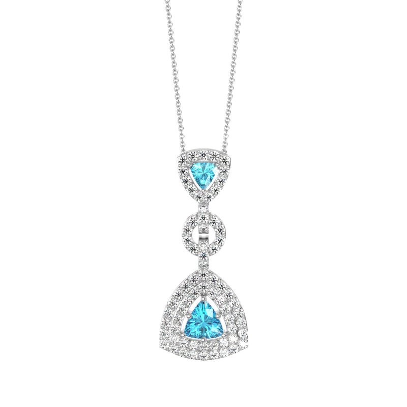 Studded Shovel Necklace