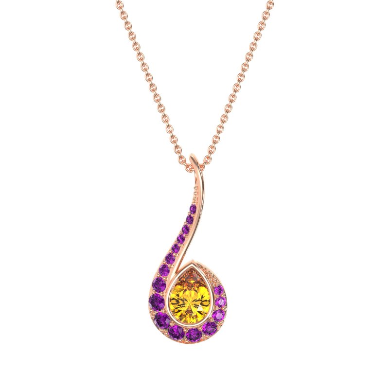 Fashion Tear Drop Necklace