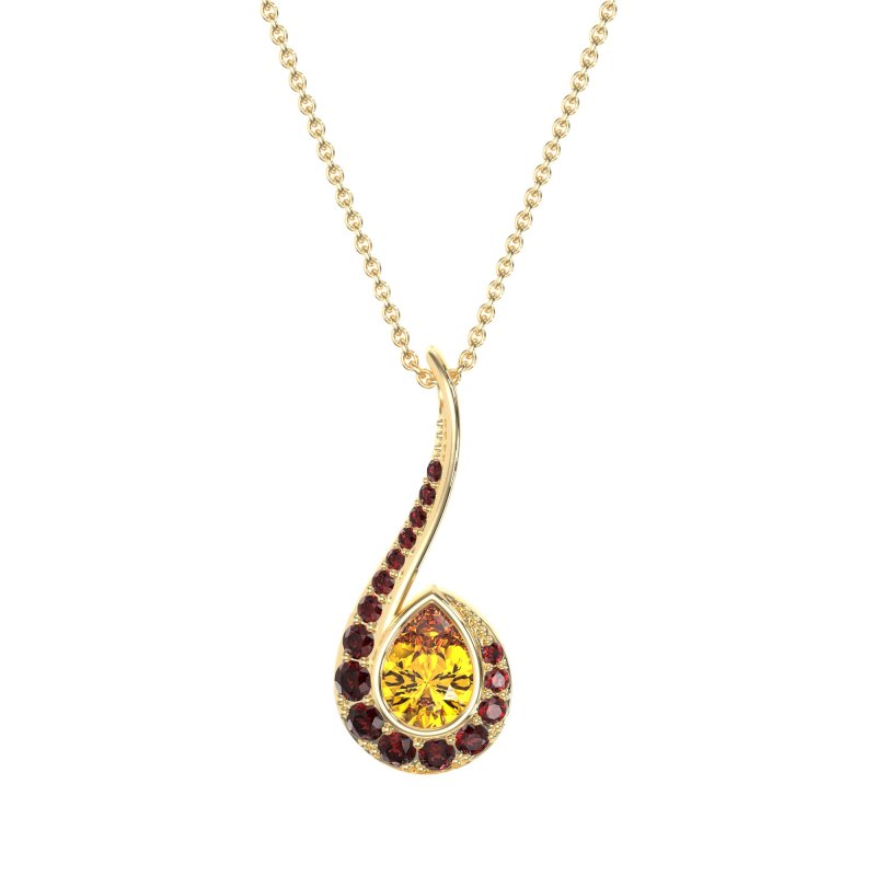 Fashion Tear Drop Necklace