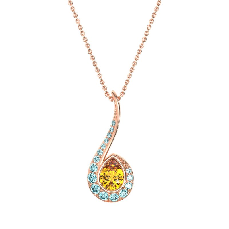 Fashion Tear Drop Necklace