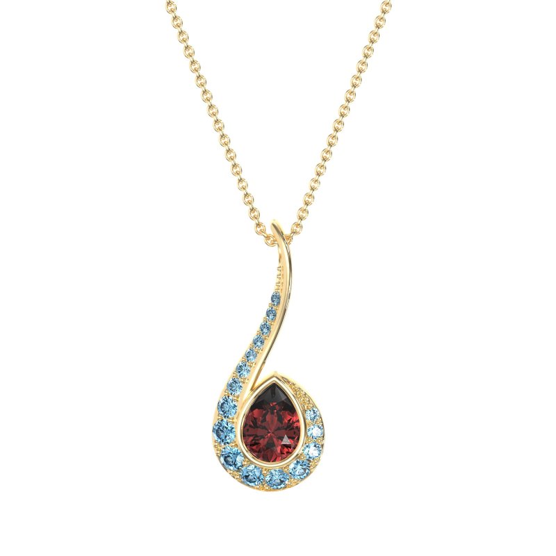 Fashion Tear Drop Necklace