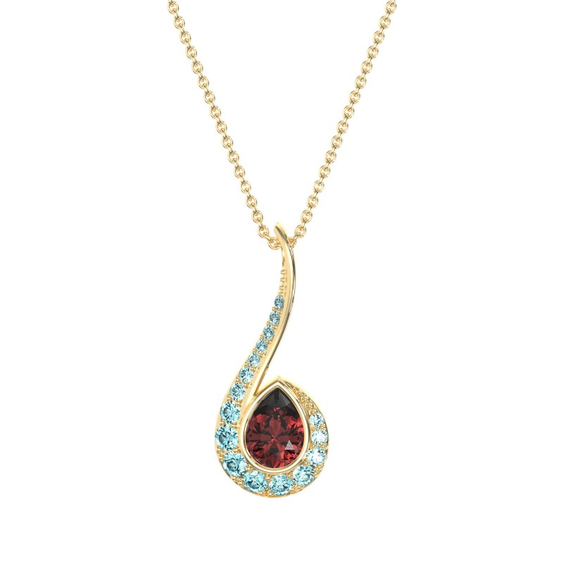 Fashion Tear Drop Necklace