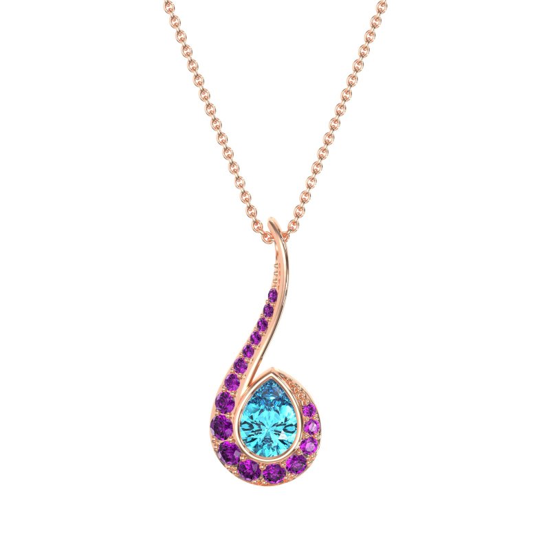 Fashion Tear Drop Necklace