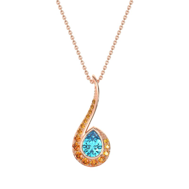 Fashion Tear Drop Necklace