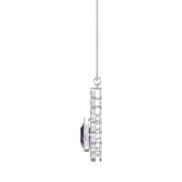 Art-Deco Tear Drop Necklace