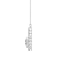 Art-Deco Tear Drop Necklace