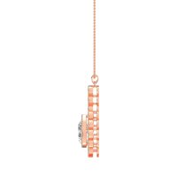 Art-Deco Tear Drop Necklace
