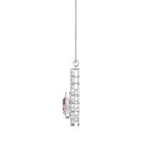 Art-Deco Tear Drop Necklace