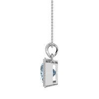 Art-Deco Cushion Necklace