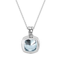 Art-Deco Cushion Necklace