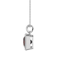 Art-Deco Cushion Necklace