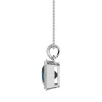 Art-Deco Cushion Necklace