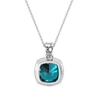 Art-Deco Cushion Necklace