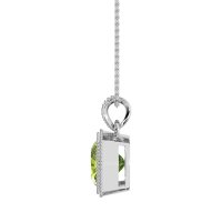 Art-Deco Cushion Necklace