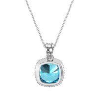 Art-Deco Cushion Necklace