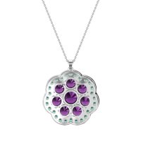 Flower Halo Necklace