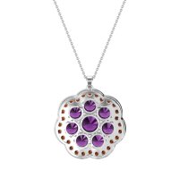 Flower Halo Necklace
