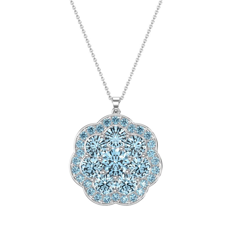 Flower Halo Necklace