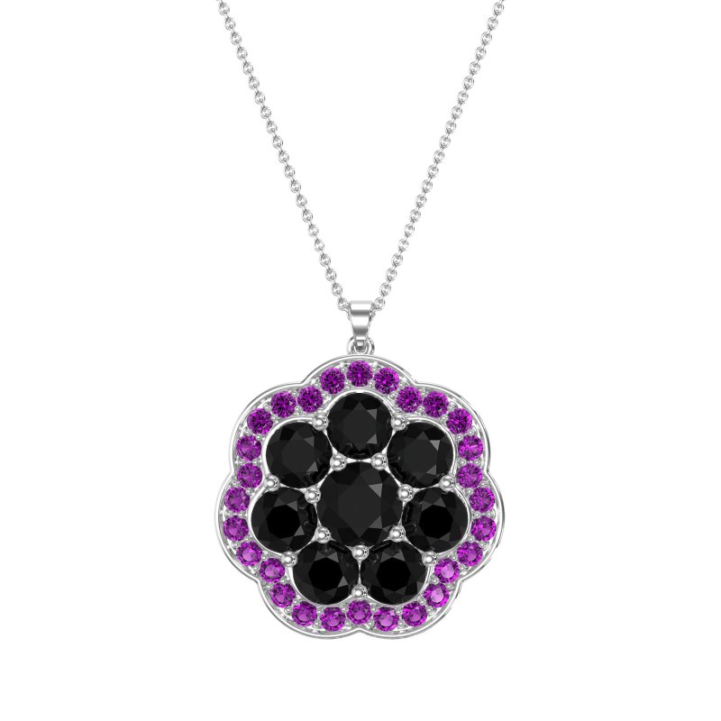 Flower Halo Necklace