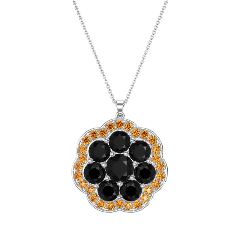 Flower Halo Necklace