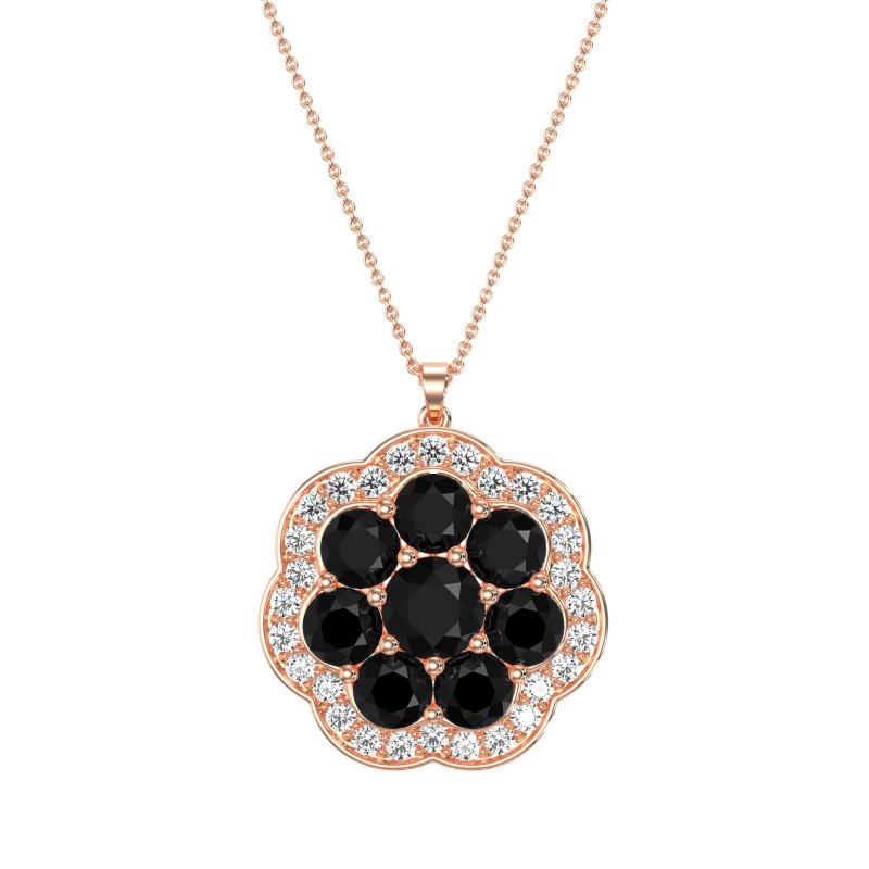 Flower Halo Necklace