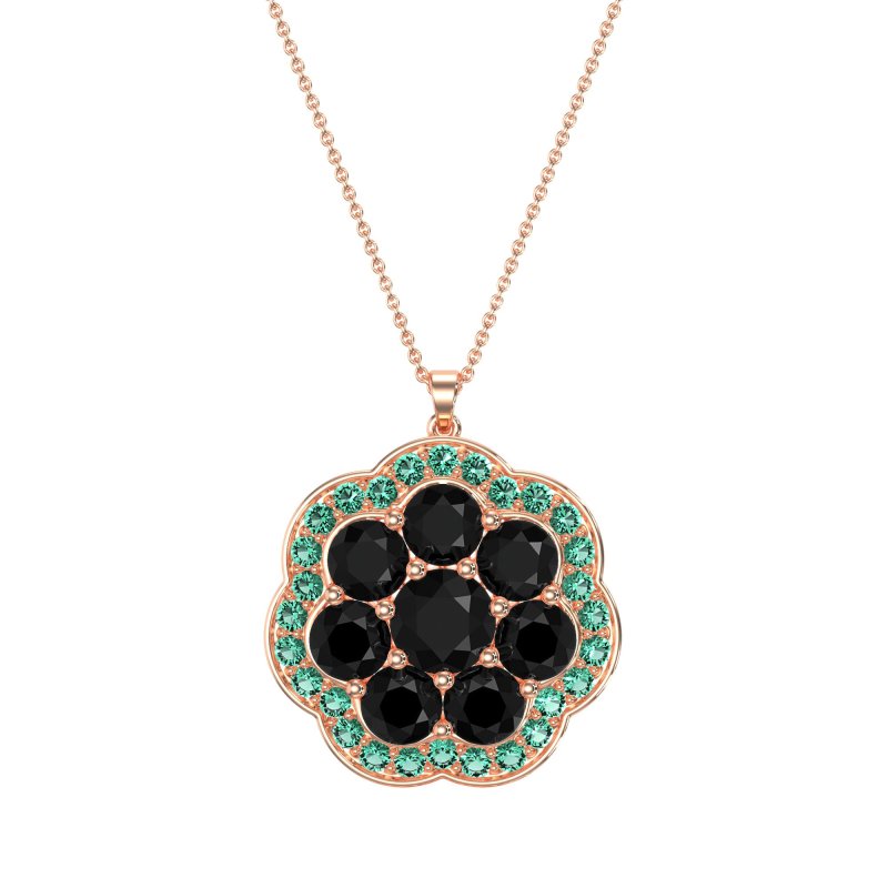 Flower Halo Necklace