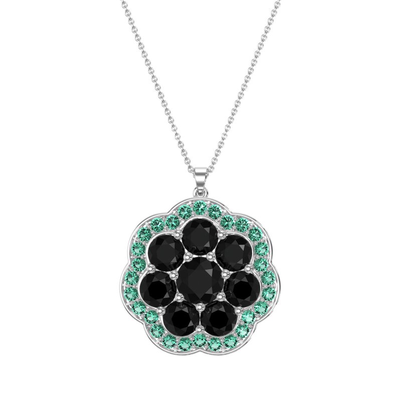 Flower Halo Necklace