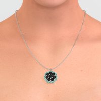 Flower Halo Necklace