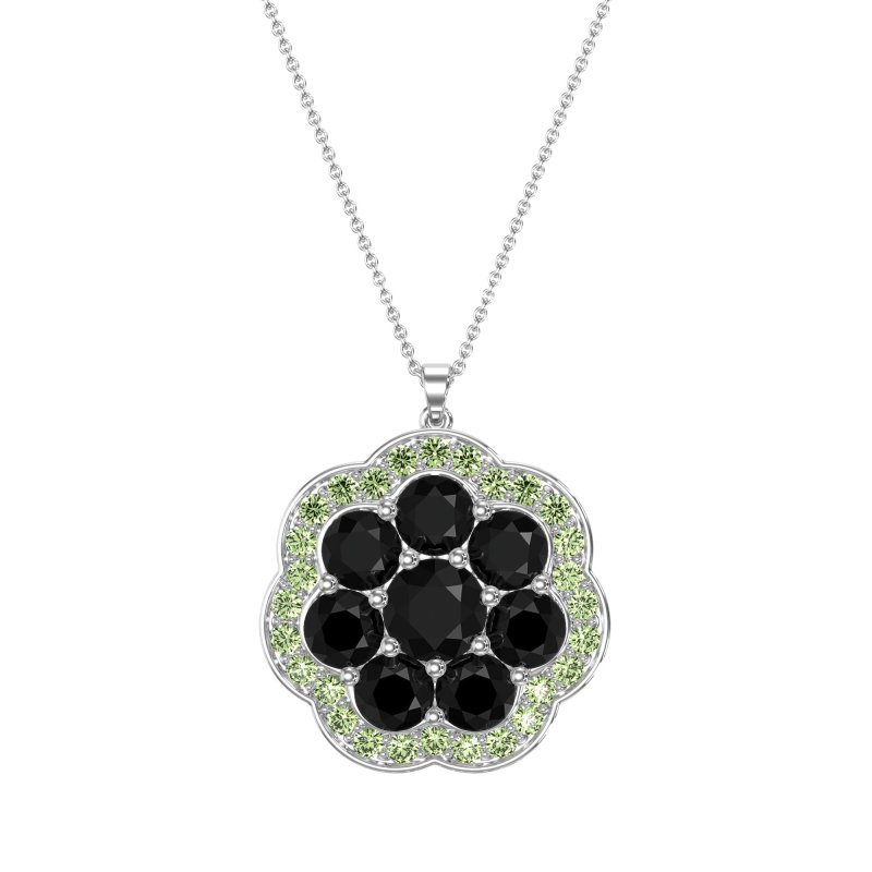 Flower Halo Necklace